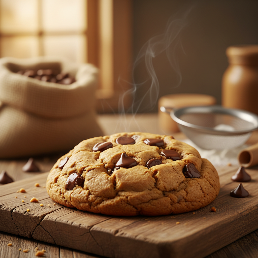 Peanut Butter Chocolate Chip Cookie